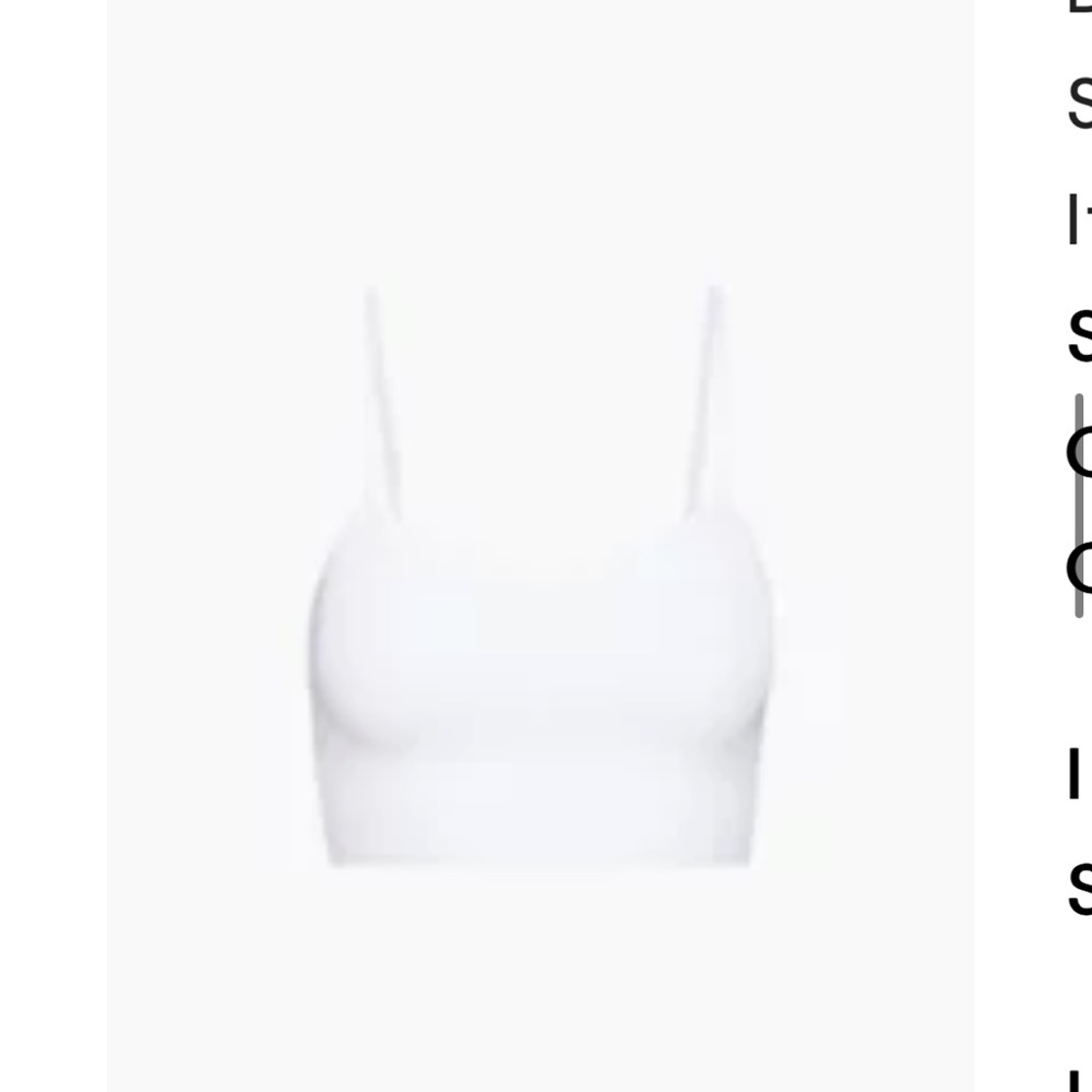 New with tags babaton sweetheart neck sculpt knit top